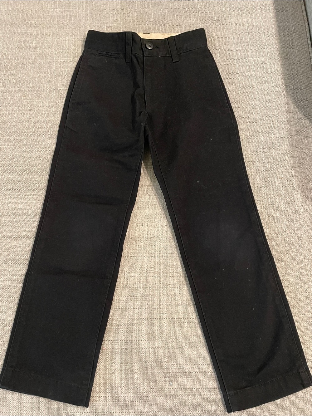 GAP Kids Black Straight-Leg Pants